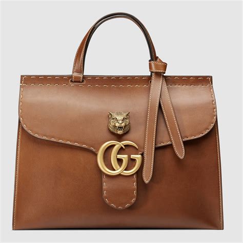 gucci leather purse brown|brand new Gucci leather purse.